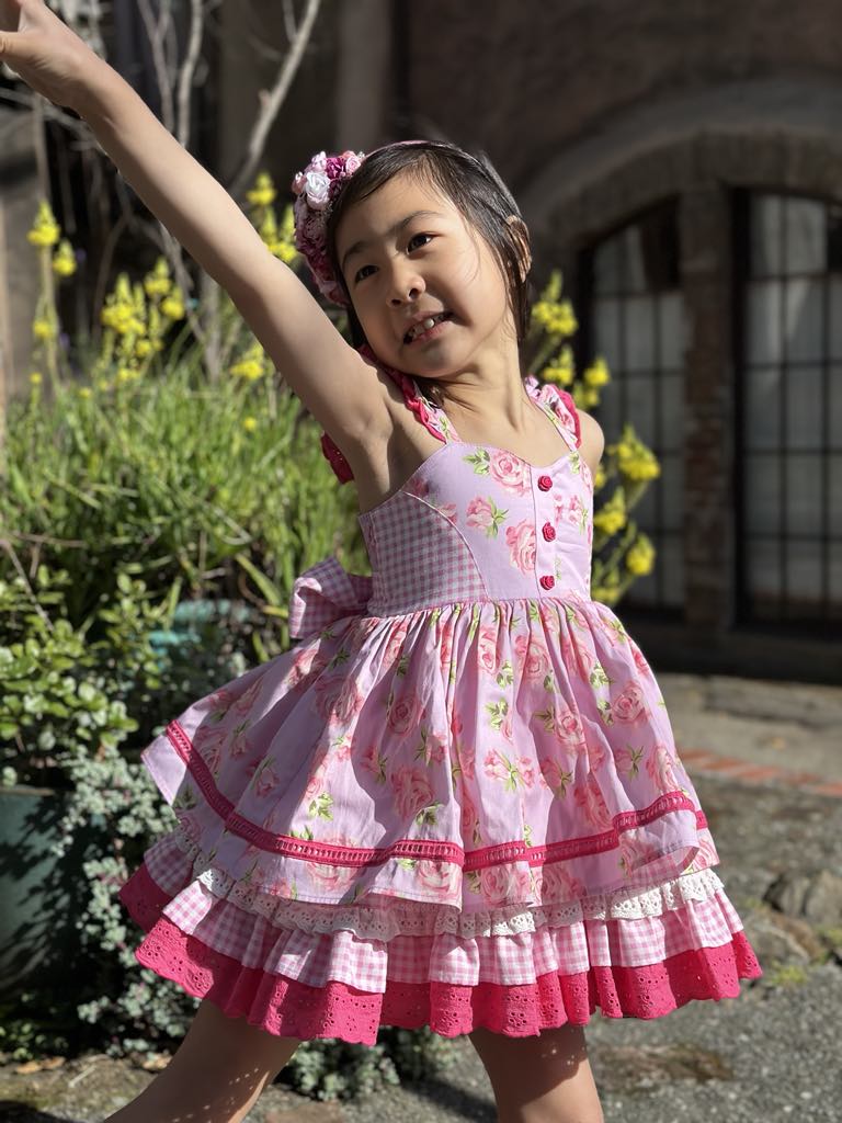 Camille in Pink Tunic set