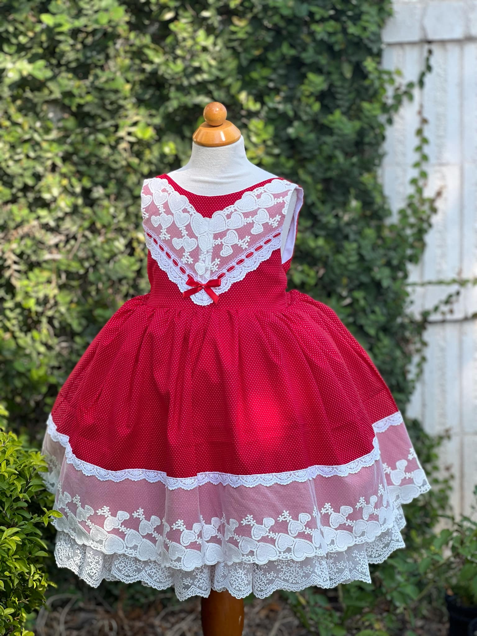 Hearts and Lace Dress