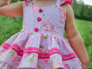 Camille in Pink Bubble
