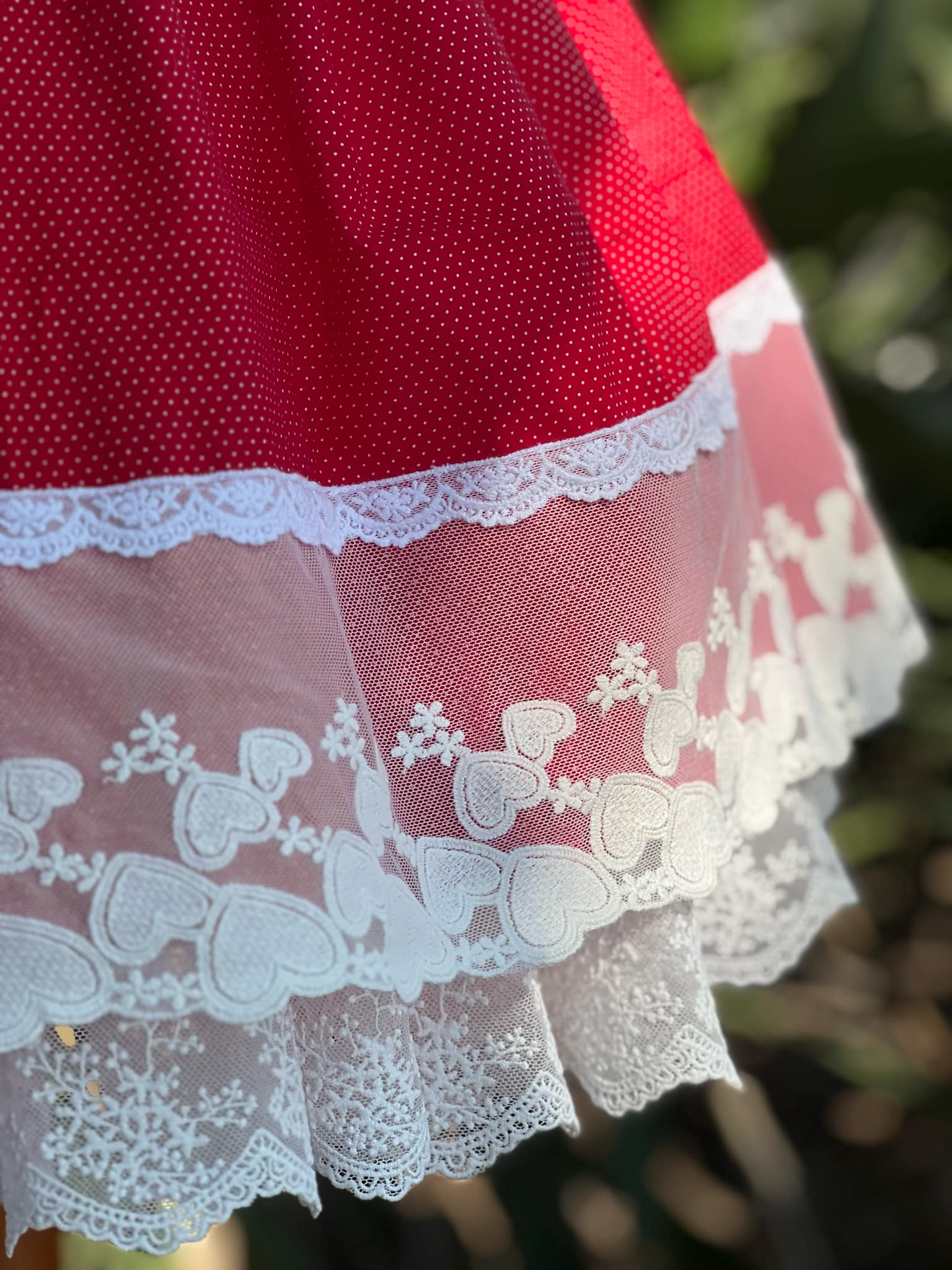 Hearts and Lace Dress