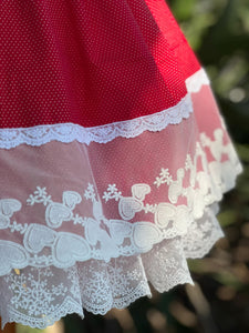 Hearts and Lace Dress