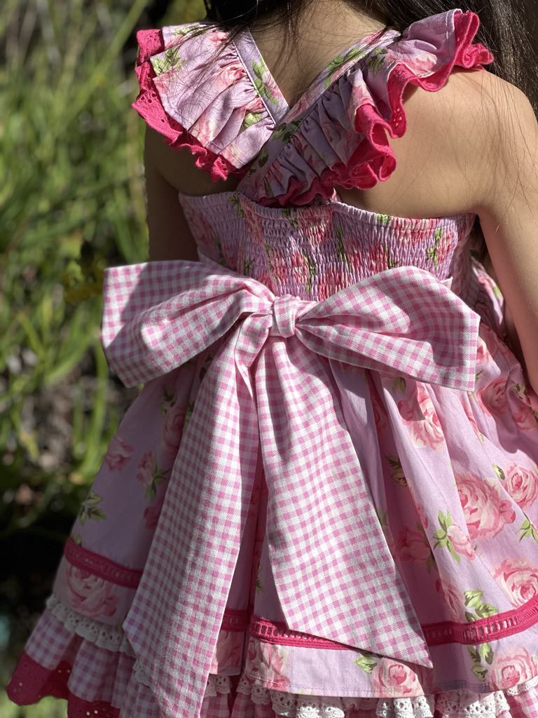 Camille in Pink Tunic set