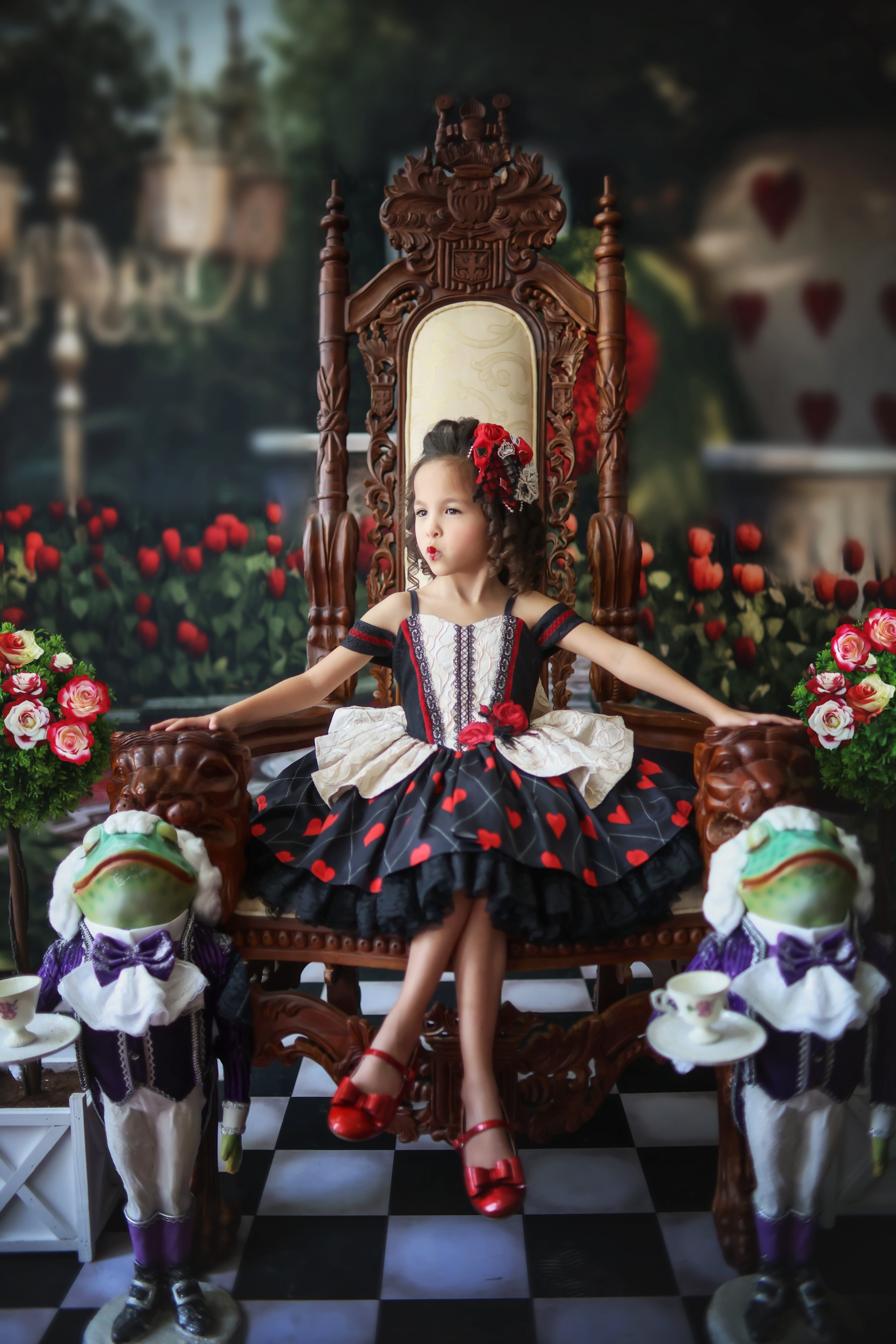 Queen of Hearts Dress Wild Lilies Queen of Hearts Dress Wild Lilies