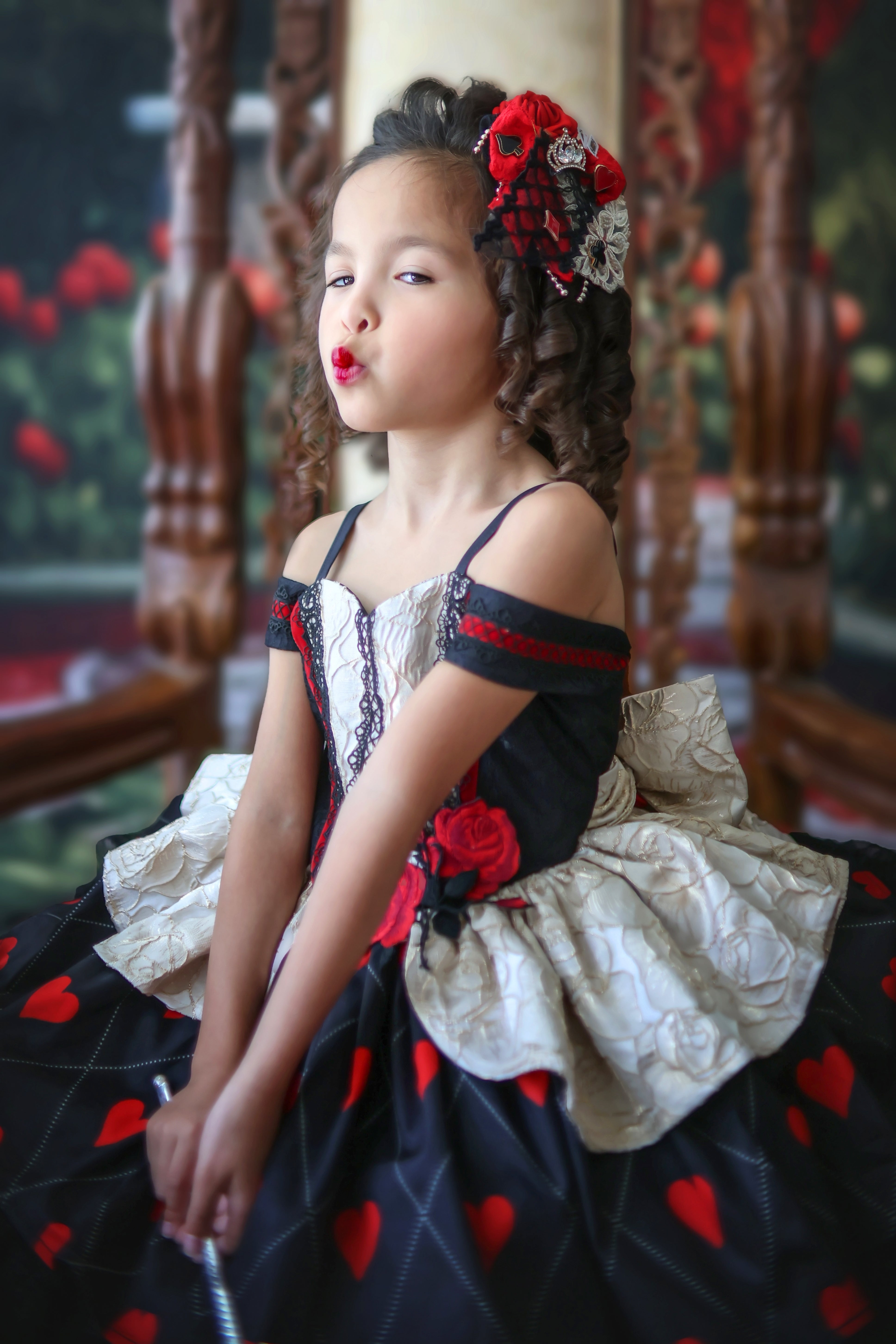 Queen of Hearts Dress Wild Lilies Queen of Hearts Dress Wild Lilies