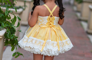Sophie in Yellow Rose Bubble