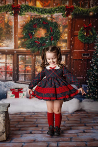 Isabelle Christmas Plaid Tunic Set