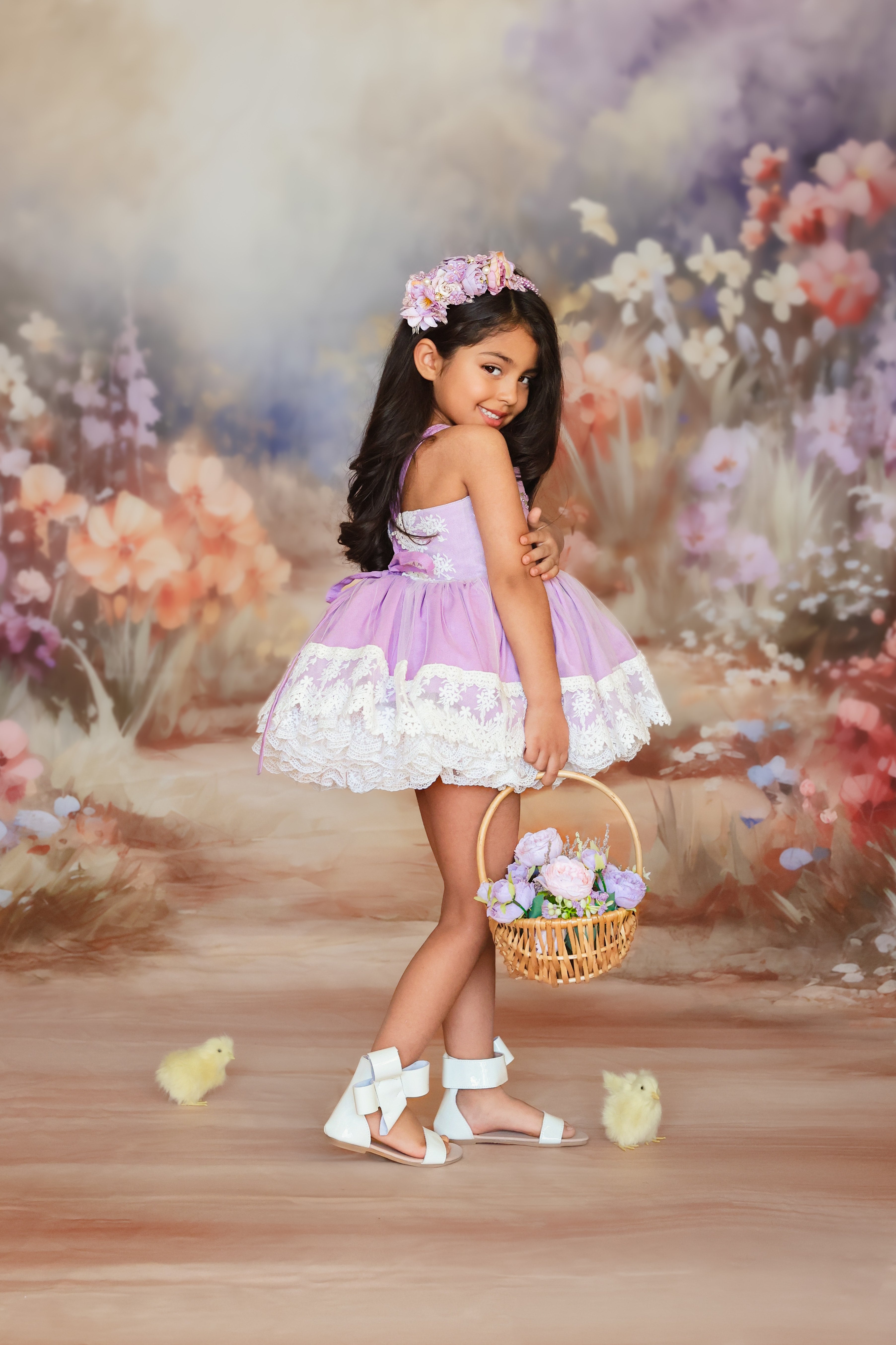 Sophie in Lilac Dress