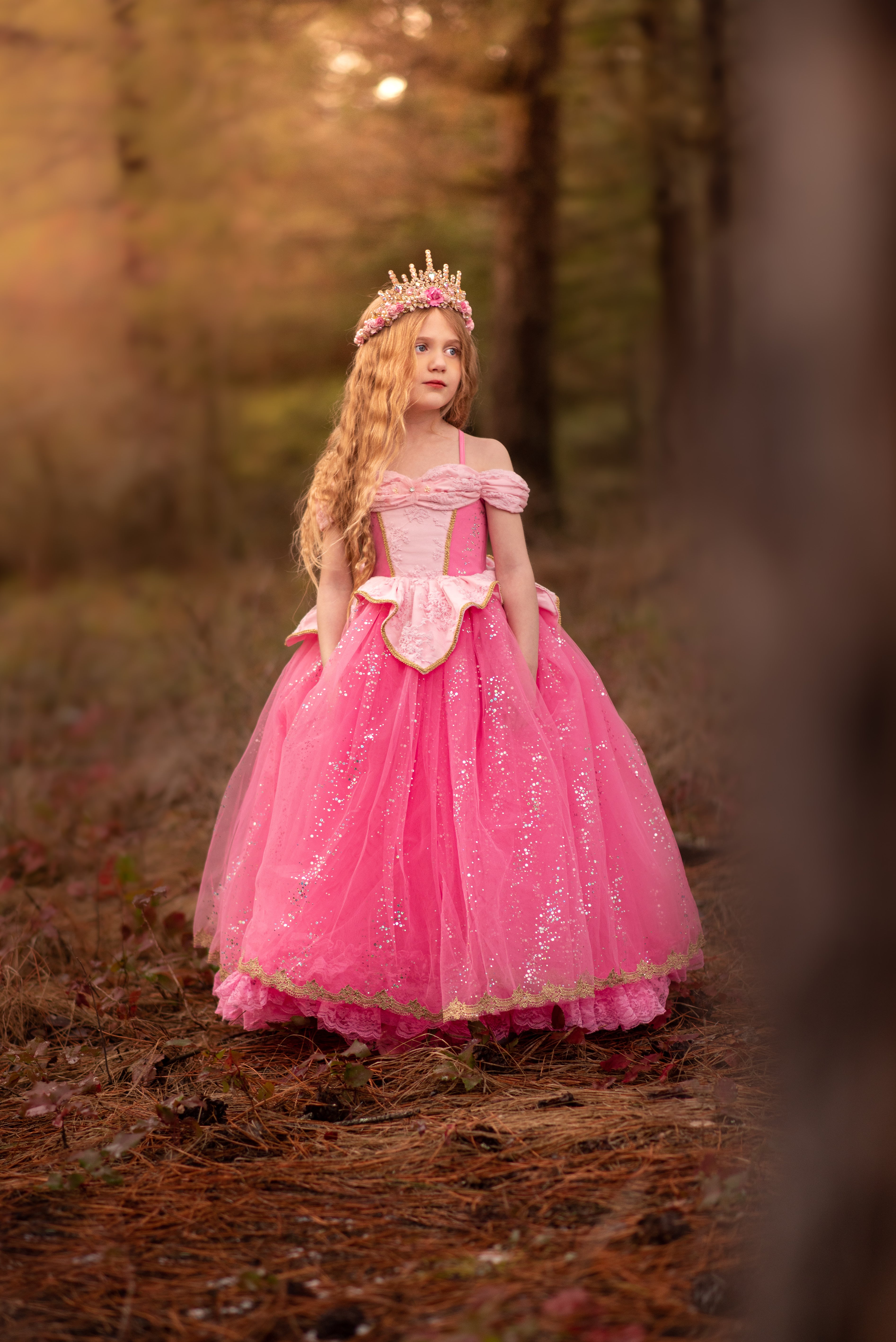 Sleeping Beauty Gown  Wild Lilies