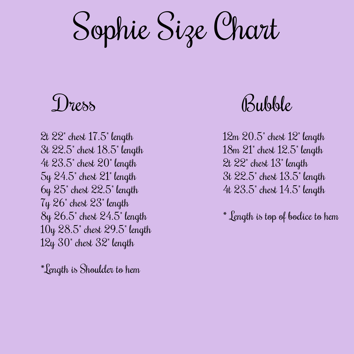 Sophie in Lilac Bubble