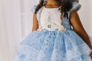 Nutcracker in Blue no Petti Skirt