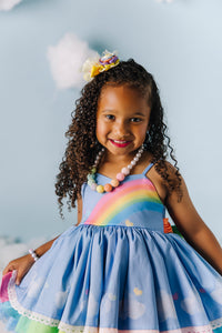 Chasing Clouds and Rainbows Dress