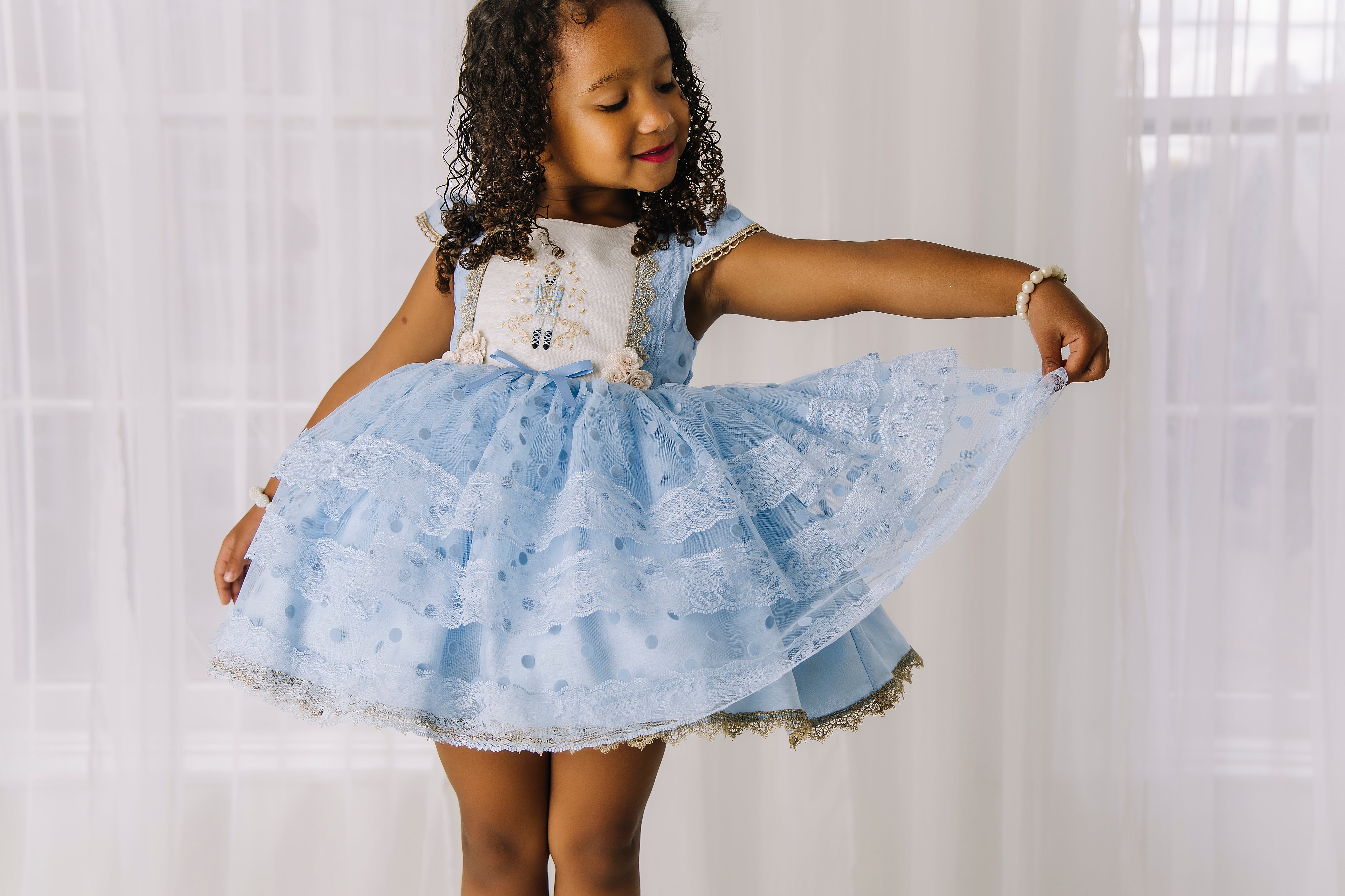 Nutcracker in Blue no Petti Skirt Nutcracker in Blue no Petti Skirt
