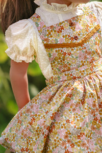 Harlow in Vintage Blossoms  - Pinny and blouse set