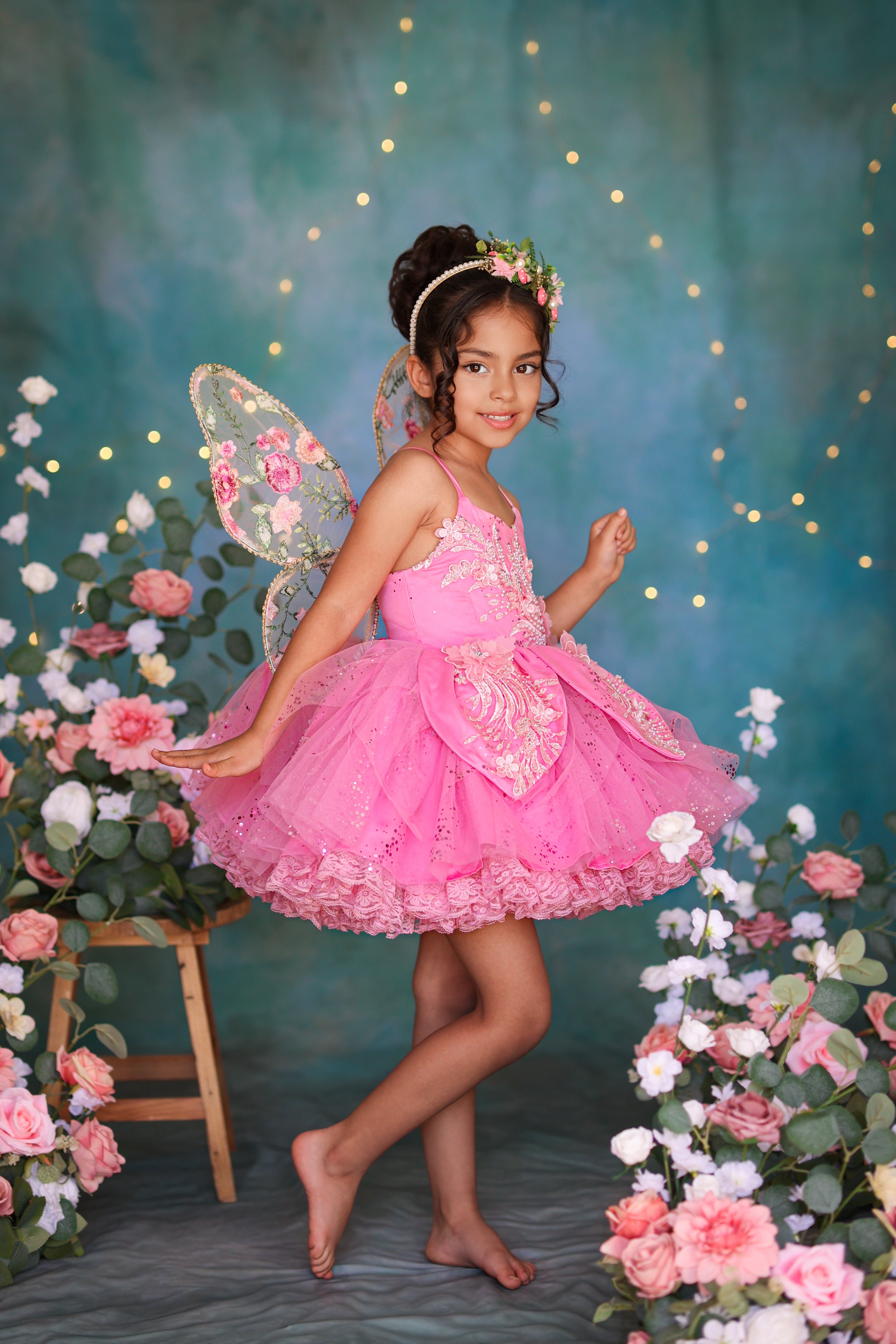 Flora Pixie Dress Wild Lilies Flora Pixie Dress Wild Lilies