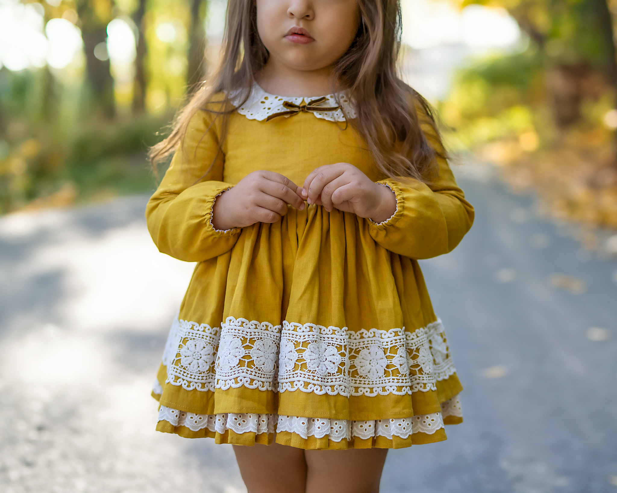 Isabelle in Amber Tunic Set