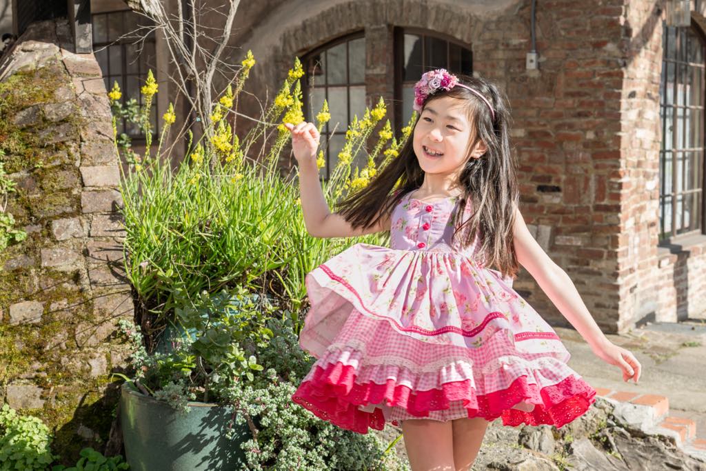 Camille in Pink Tunic set
