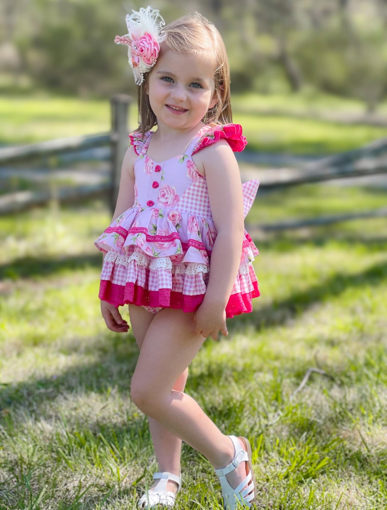 Camille in Pink Bubble