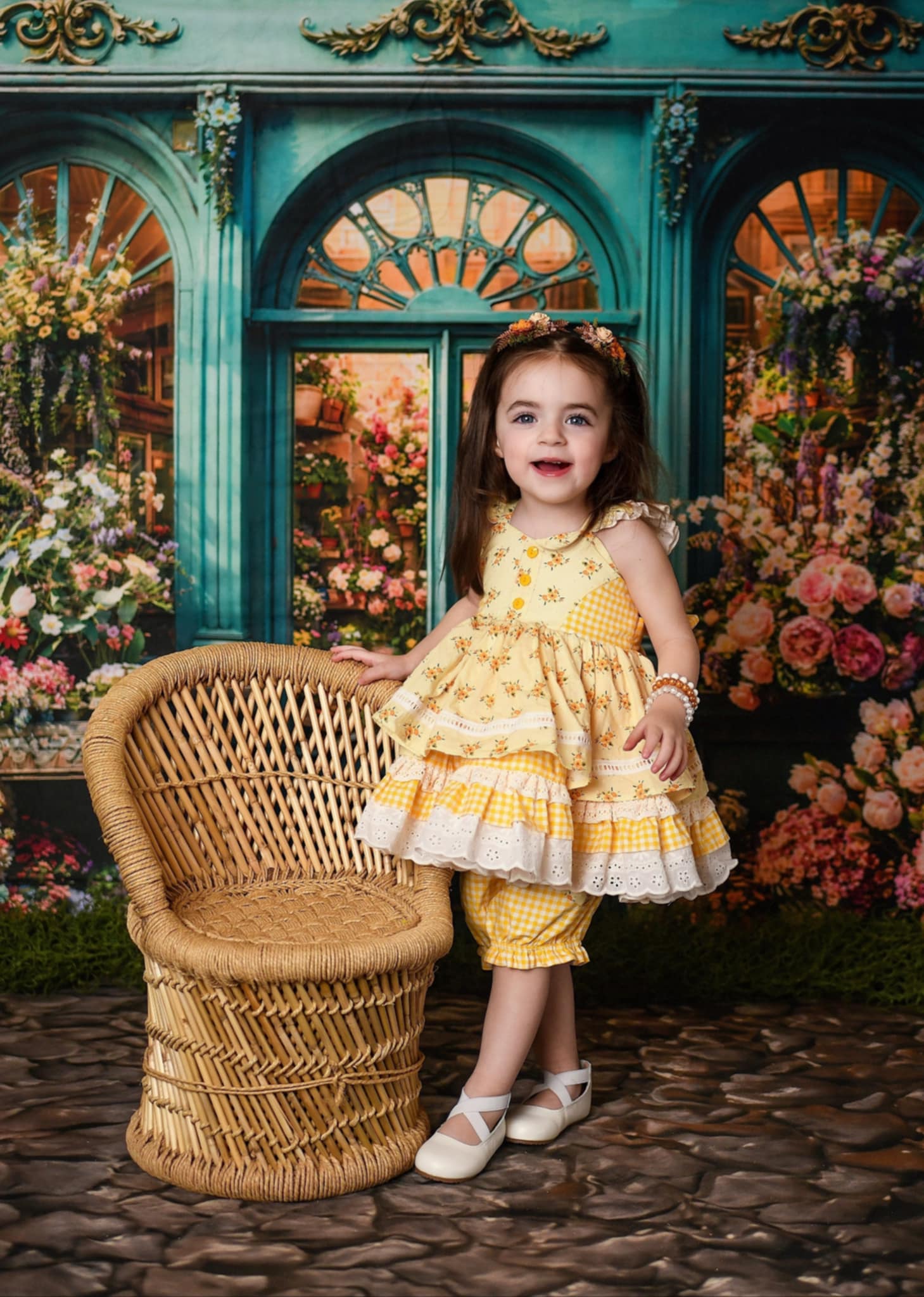 Camille in Country Blossom
