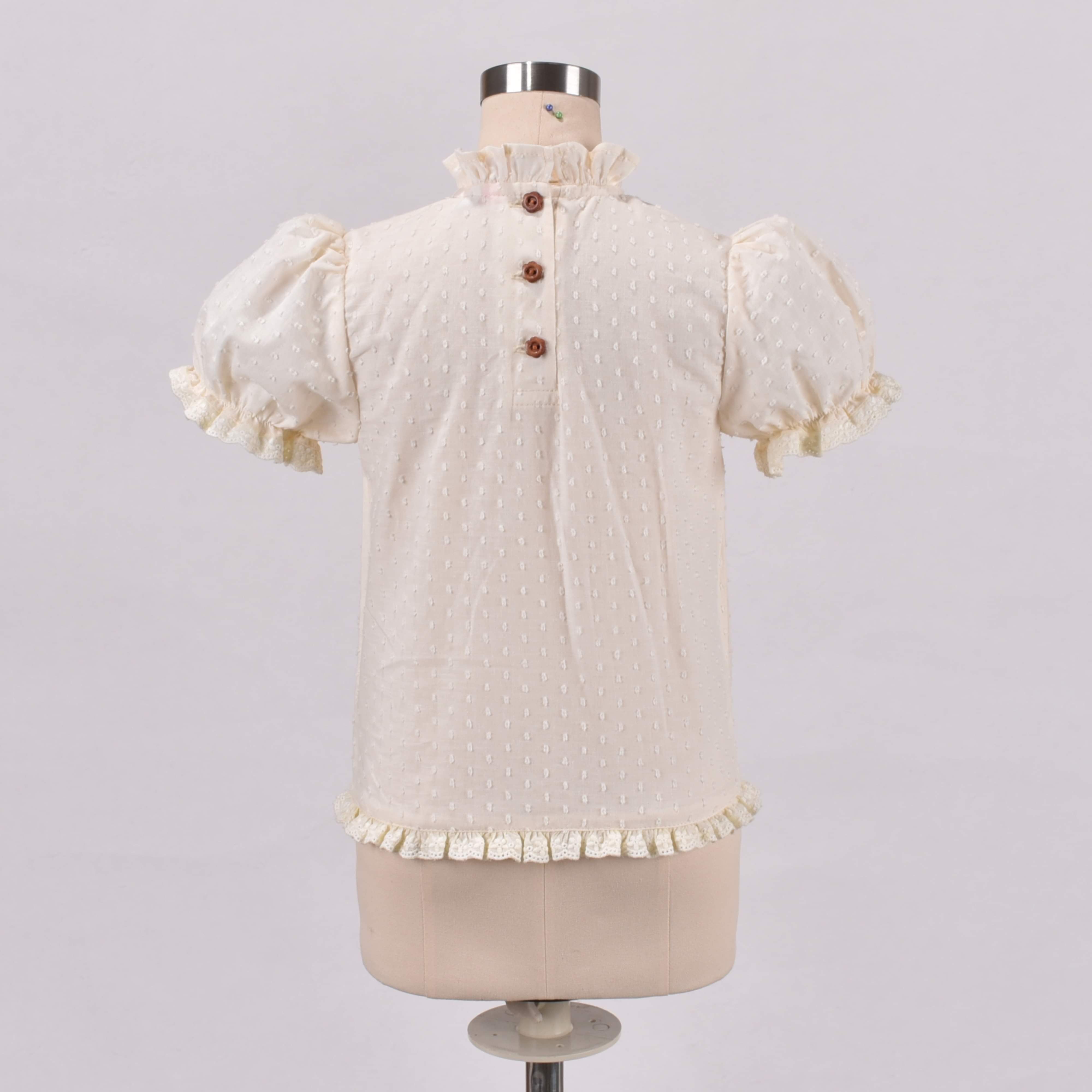 Dottie Blouse in Cream