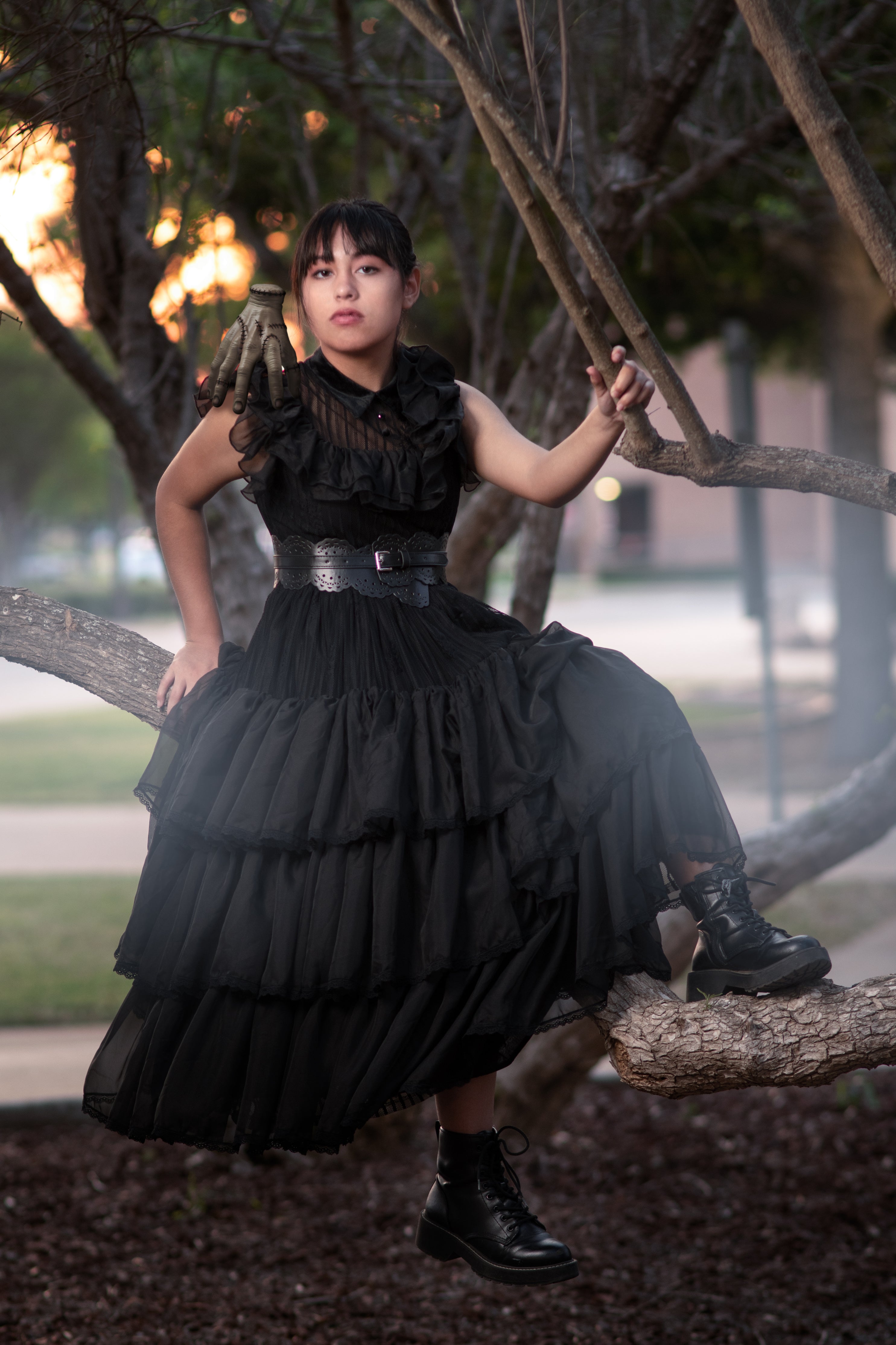 black dahlia dress Velvi - Dahlia Gown - Black - Tulle & Lace Dress